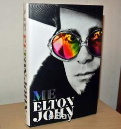 ELTON JOHN BOOK ME BOOK SIGNED AUTOBIOGRAPHY 1st + PROOF OF SALES RECEIPT