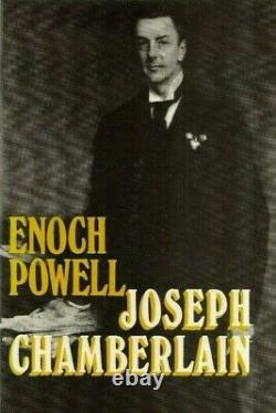 ENOCH POWELL (Signed) JOSEPH CHAMBERLAIN - 1st EDITION HB/DW (1977)