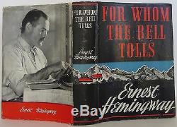 ERNEST HEMINGWAY For Whom the Bell Tolls SIGNED FIRST EDITION