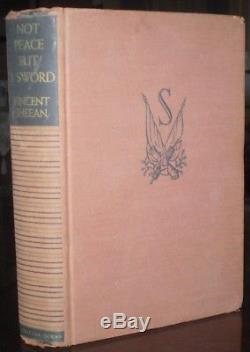 ERNEST HEMINGWAY'S PERSONAL COPY, Not Peace But A Sword, SIGNED, 1939, 1ST ED