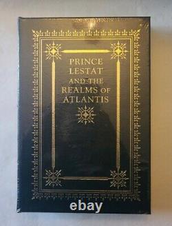 Easton Press ANNE RICE Prince Lestat Realms Atlantis SIGNED 1st Edition SEALED