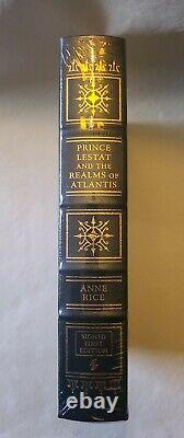 Easton Press ANNE RICE Prince Lestat Realms Atlantis SIGNED 1st Edition SEALED