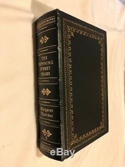 Easton Press DOWNING STREET YEARS Margaret Thatcher SIGNED FIRST ED Leather #845