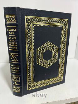 Easton Press I Must Say Martin Short SIGNED 1st Edition