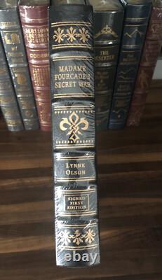 Easton Press Madame Fourcade's Secret War SIGNED1st EDITION Leather Bound