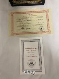 Easton Press Signed 1st Edition MY GRANDFATHER'S SON A MEMOIR LIKE NEW