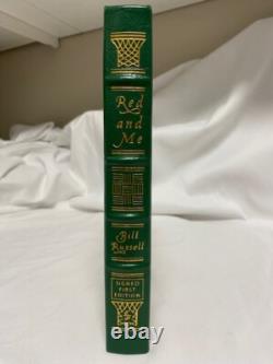 Easton Press Signed 1st Edition RED AND ME BY BILL RUSSELL LIKE NEW Easton Press Signed 1st Edition RED AND ME BY BILL RUSSELL LIKE NEW