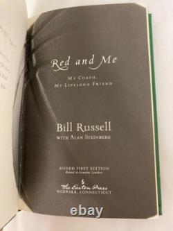 Easton Press Signed 1st Edition RED AND ME BY BILL RUSSELL LIKE NEW Easton Press Signed 1st Edition RED AND ME BY BILL RUSSELL LIKE NEW