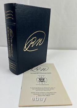 Easton Press The MEMOIRS OF RICHARD NIXON SIGNED 1st Edition Leather Bound