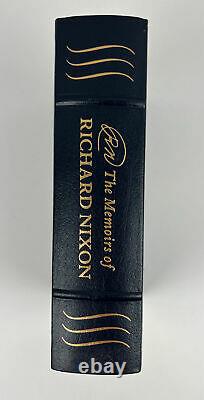 Easton Press The MEMOIRS OF RICHARD NIXON SIGNED 1st Edition Leather Bound