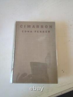 Edna FERBER / Cimarron Signed 1st Edition 1930