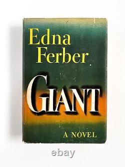 Edna Ferber / GIANT Signed 1st Edition 1952