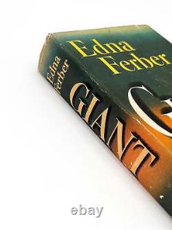 Edna Ferber / GIANT Signed 1st Edition 1952