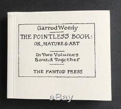 Edward Gorey The Pointless Book Or, Nature & Art 1st Ed. SIGNED BY GOREY-RARE