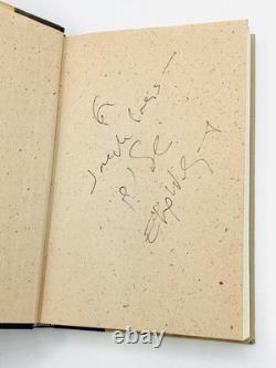 Elie Wiesel / THE TESTAMENT A Novel Signed 1st Edition 1981