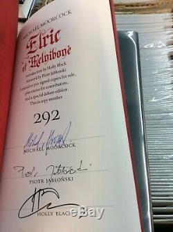 Elric Melnibone 3 Volume HC Set 2019 Centipede Press Matched Signed Set #292/300
