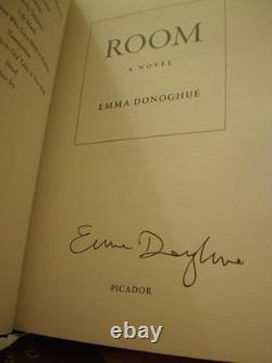 Emma Donoghue Room. SIGNED 1st Edition