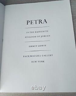 Emmet Gowin Petra, Signed, 1st Edition, Pace/MacGill Gill Gallery, 1986 Fine
