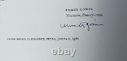 Emmet Gowin Petra, Signed, 1st Edition, Pace/MacGill Gill Gallery, 1986 Fine