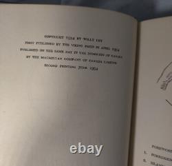 Engineer's Dreams 1954 Willy Ley 1st Edition 2nd Printing SIGNED