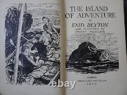 Enid Blyton THE ISLAND OF ADVENTURE RARE SIGNED 1st/1st 1944