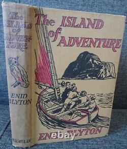 Enid Blyton THE ISLAND OF ADVENTURE RARE SIGNED 1st/1st 1944