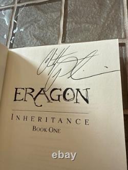 Eragon & Eldest CHRISTOPHER PAOLINI SIGNED 1st Edition Print