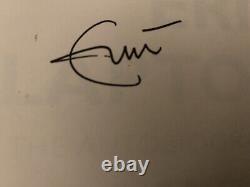 Eric Clapton Limited Edition and Numbered Signed Book