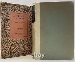 Ernest Hemingway / A FAREWELL TO ARMS SIGNED Limited 1st Edition 1929