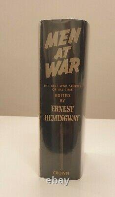 Ernest Hemingway, Men At War, 1st/1st, Signed And Inscribed