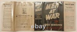 Ernest Hemingway, Men At War, 1st/1st, Signed And Inscribed