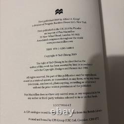 Exhalation Ted Chiang UK 1st Edition Printing 2019 Signed Hardback Mint New
