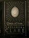 FAIRYLOOT Chain of Iron CASSANDRA CLARE Signed Book HB SOLD OUT Shadowhunters