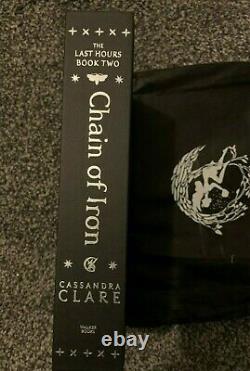 FAIRYLOOT Chain of Iron CASSANDRA CLARE Signed Book HB SOLD OUT Shadowhunters
