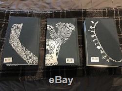 FIFTY SHADES OF GREY/DARKER/FREED TRILOGY COLLECTIBLE, machine Signed HARDCOVER