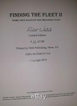 FINDING THE FLEET II 1715 Treasure Galleons, Florida Gold Silver RARE signed