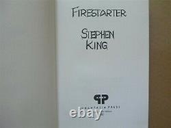 FIRESTARTER Stephen King SIGNED numbered Phantasia Press 1st ed hc Vfine