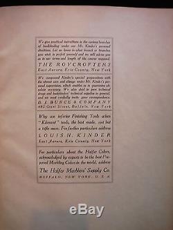 FORMULAS FOR BOOKBINDERS Louis H. Kinder 1905 Signed 7/490 Book Binding Printing