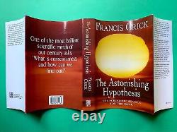 FRANCIS CRICK The Astonishing Hypothesis RARE SIGNED 1ST EDITION Neuroscience