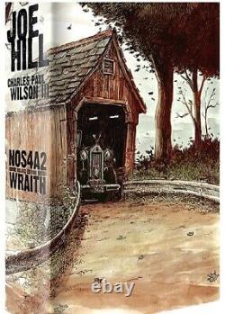FREE SHIPPING NOS4A2 / WRAITH, Signed by Joe Hill IDW Remarqued Limited Edition