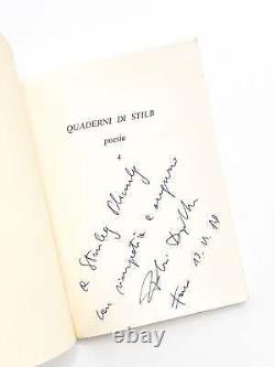 Fabio Doplicher / LA REPPRESENTAZIONE Signed 1st Edition 1984