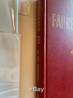 Fahrenheit 451 Bradbury signed 1953 1st edition