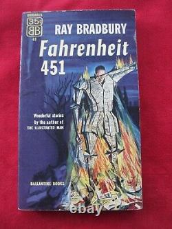 Fahrenheit 451 Signed By Ray Bradbury True First Edition First Printing 1953