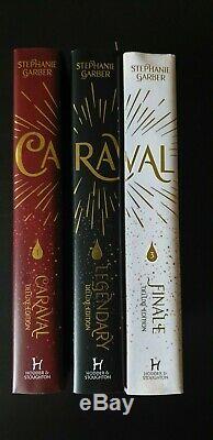 Fairyloot Caraval Set Stephanie Garber Limited SIGNED Deluxe Edition Set