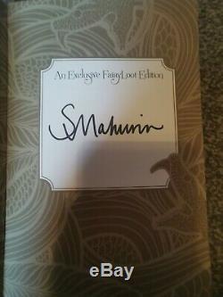 Fairyloot Exclusive Serpent And Dove Signed Hardback Sprayed Edges