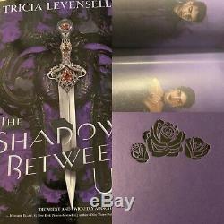 Fairyloot the shadows between us febuary book signed dustjacket art embossed