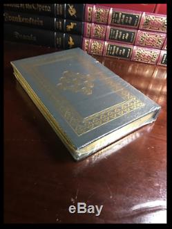 Fight Club SIGNED by CHUCK PALAHNIUK New Easton Press Leather Bound Hardback