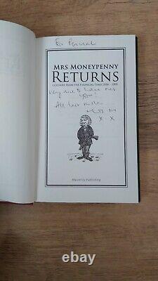 Financial Times Mrs Moneypenny Returns Book Personally signed 1st Edition