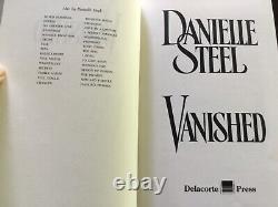 Fine Autographed Limited First Edition #25 of 100 copies Vanished Danielle Steel