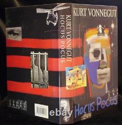 Fine Signed Copy Kurt Vonnegut Hocus Pocus 1st/2nd UK Edition in D/J 1990